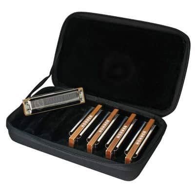 Hohner Marine Band Harmonica 5 Piece Set image 2