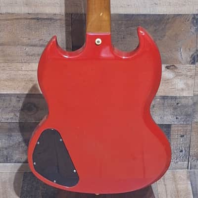 1967 Gibson Melody Maker D "SG" - Fire Engine Red - image 10