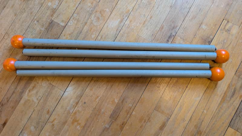 Set of Four Legs for Farfisa Fast 2 49-Key Organ 1968 - 1971 image 1