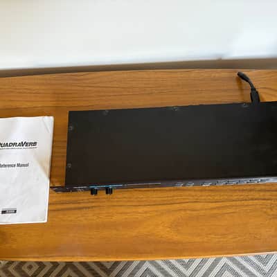 Alesis QuadraVerb 20k Bandwidth Simultaneous Digital Effects Processor 1990s - Black image 3