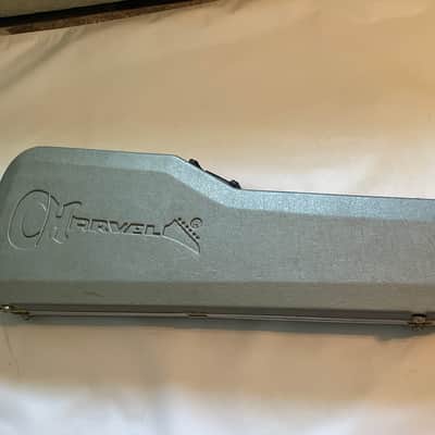 1980's Charvel Deluxe & Fusion Series Toothpaste Dinky Model Grey Chainsaw Guitar Case image 1