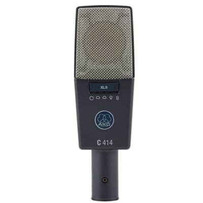 AKG C414 XLS - Large Diaphram Condenser Microphone, with Case, Shockmount & Wind Screen image 2