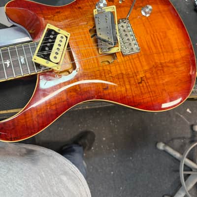 PRS SE Custom 24 Spalted Maple 2018 - Vintage Sunburst image 21