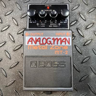 Boss Modded MT-2 Metal Zone Analogman Pro Mod Metal Distortion image 1