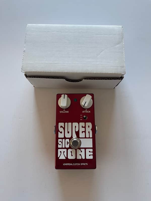 Lovepedal Custom Super Sic Tone Fuzz Distortion Hermida Rare Guitar Effect Pedal image 1