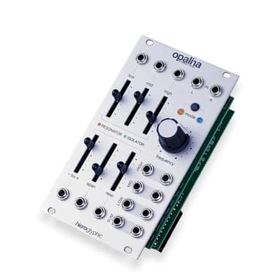 Hieroglyphic Opalina Eurorack Stereo Filter Module (Silver) image 2