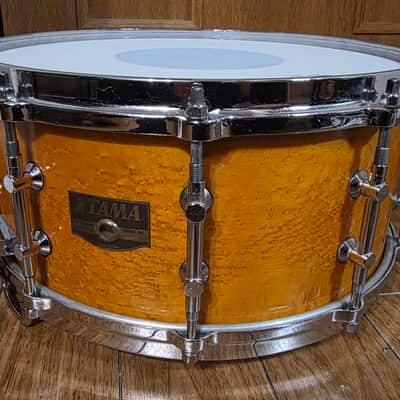 Tama BE546 Artwood Bird’s eye All Maple Snare 14"x 6.5" 1988 One Way Lugs image 1