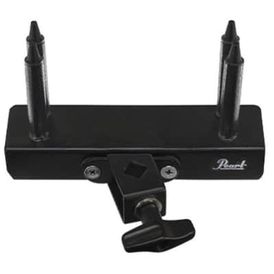 Pearl PTM-10GHX Quickmount Tambourine with Brass Jingles image 8