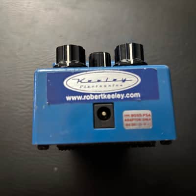 Keeley Boss BD-2 Blues Driver Overdrive with Phat Mod 2010s - Blue image 3