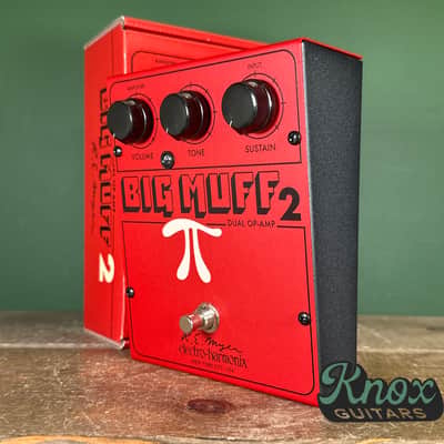 Electro-Harmonix / JHS Big Muff 2 Dual Op-Amp Fuzz 2025 - Red image 1