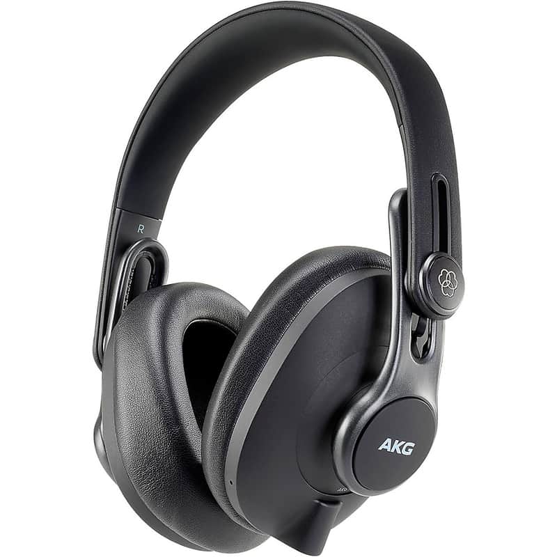 AKG K371-BT Over-Ear, Closed-Back Foldable Studio Headphones with Bluetooth Regular Black image 1