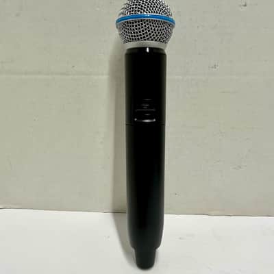Shure GLXD2+/B58 BETA 58A Digital Wireless Handheld Vocal Cardioid Microphone Transmitter for Shure GLXD4+ GLXD14+ GLXD24+ Digital Wireless Systems Z3 Dual Band 2.4 5.8 GHz GLX-D+ image 4