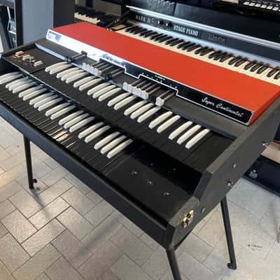 Vox Super Continental 1960s - Black & Red image 1