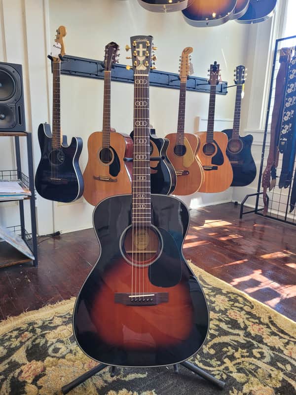 Blueridge BR-343 Contemporary Series Worship Model 000 – Vintage Sunburst image 1