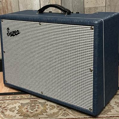Dead Mint Supro 1968RK Keeley Custom 25-Watt 1x12" Guitar Combo Blue Rhino image 3
