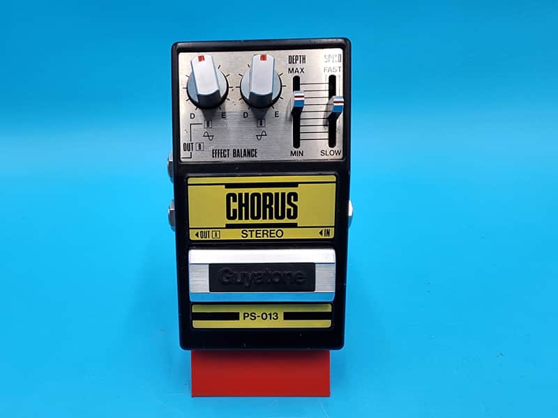 Vintage 80s Guyatone PS-013 Stereo Chorus Guitar Effect Pedal Japan MIJ Bass image 1