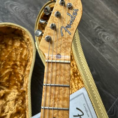 2006 Fender 1951 Nocaster Highly Figured AA Birdseye Maple Neck with COA & Case image 15