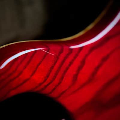 PRS Custom 24 Semi-Hollow Wood Library Bonnie Pink 10 Top image 20