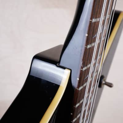Ibanez Destroyer II DT870 Bass MIJ 1984 Black Vintage Japan Fujigen w/ Hard Case image 17