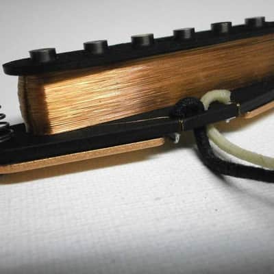 HOT Stratocaster Pickup Steel Baseplate Tele FAT Strat 13.4k A2 HandWound by Q pickups image 3