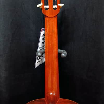 Epiphone EC25 Classical Nylon String Guitar 1970s natural Wood medium stain image 4