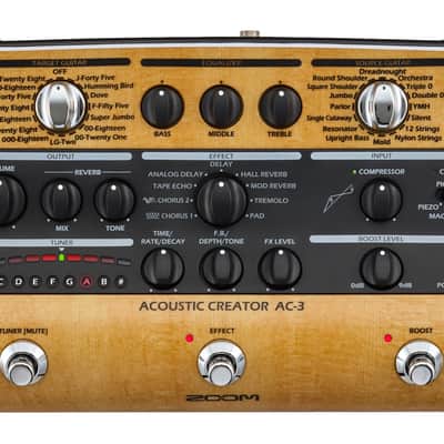 ★ ZOOM AC-3 ★ AC-3 Acoustic Pedal | Buy Now | ZOOM