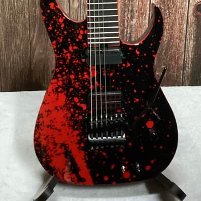 Schecter Sullivan King Banshee-7 FR-S Obsidian Blood image 9