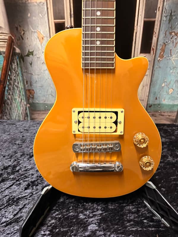 Samick Mini Les paul 2000 - Gold Top image 1