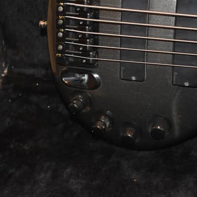 ibanez  edc 705 ergodyne 5 string bass guitar metallic grey image 3