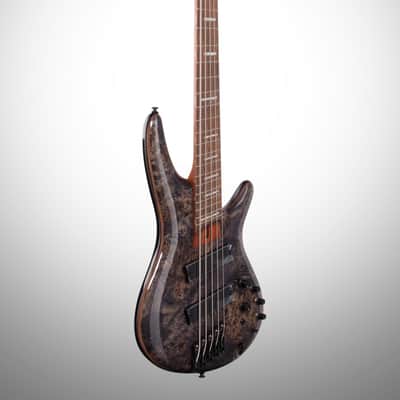 Ibanez SRMS805 Bass Workshop Multi-Scale Electric Bass, 5-String - Deep Twilight image 5