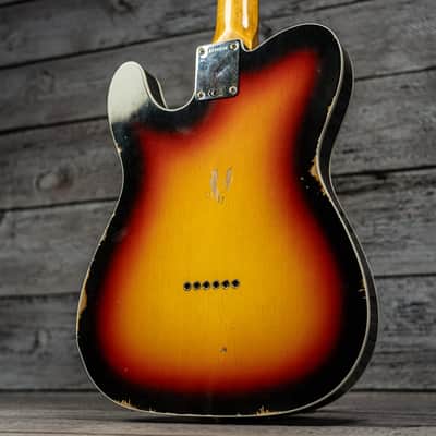 Fender Custom Shop 1960 Telecaster Custom Relic - 3-Tone Sunburst image 6
