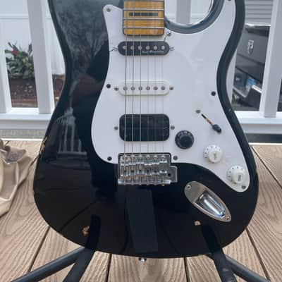 Squier Stratocaster  2008 Worn Black image 2