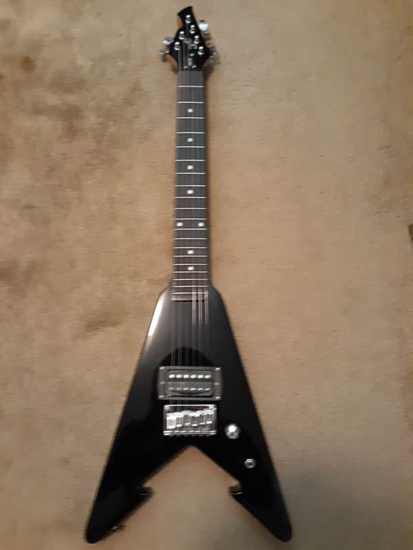 First Act ME279 Mini Flying V Electric Guitar High Gloss | Reverb