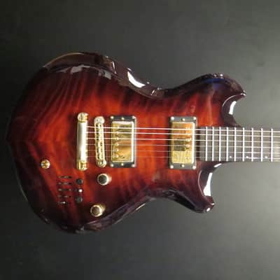 Breedlove Synergy Mark II w/ Midi System 2000s Red Sunburst image 2