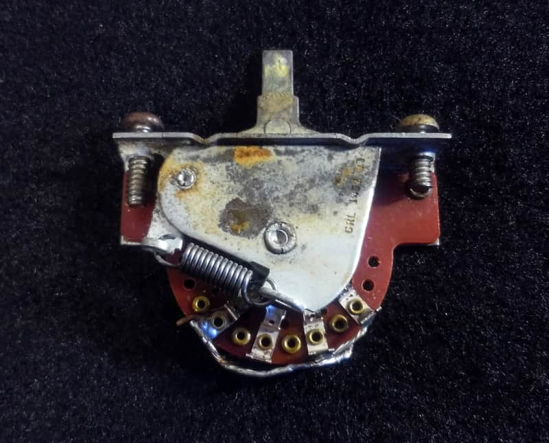 ギター 70's Fender Vintage CRL 1452 3way SWITCH CRL 3 Way Switch For Fender Telecaster/Vintage Stratocaster (CRL
