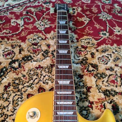 ESP Edwards Les Paul Gold Top E-LP-STD w/ Seymour Duncan PU, Japan MIJ image 11