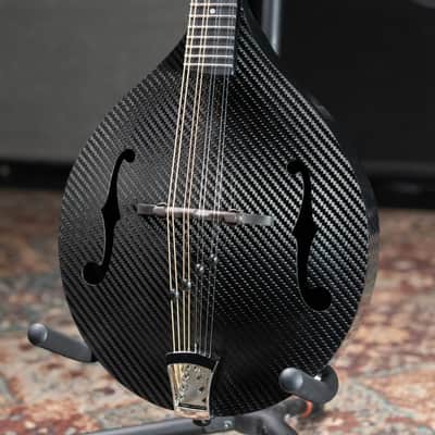 KLOS A-Style Mandolin DAE Acoustic/Electric with K&K - Full Carbon with Gig Bag image 3