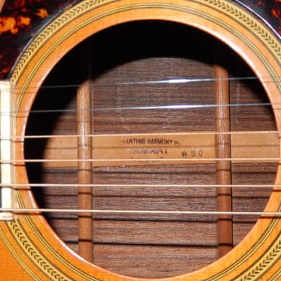 MADE IN JAPAN 1975 - YAMAKI B50 - SIMPLY AMAZING - WESTERN STYLE - ACOUSTIC GUITAR image 3