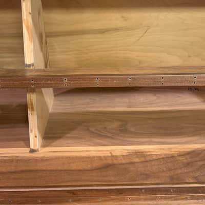 Synthesizers.com QCS44 Studio Cabinet - Walnut image 4