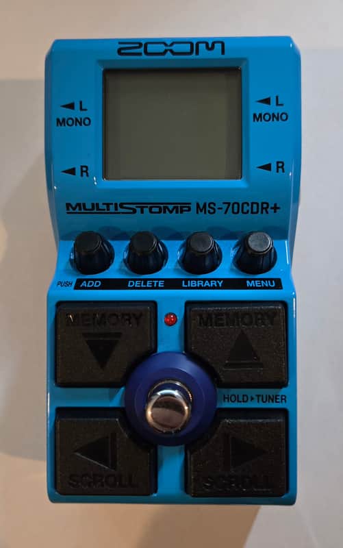 Zoom MS-70CDR+ MultiStomp 2024 - Present - Blue