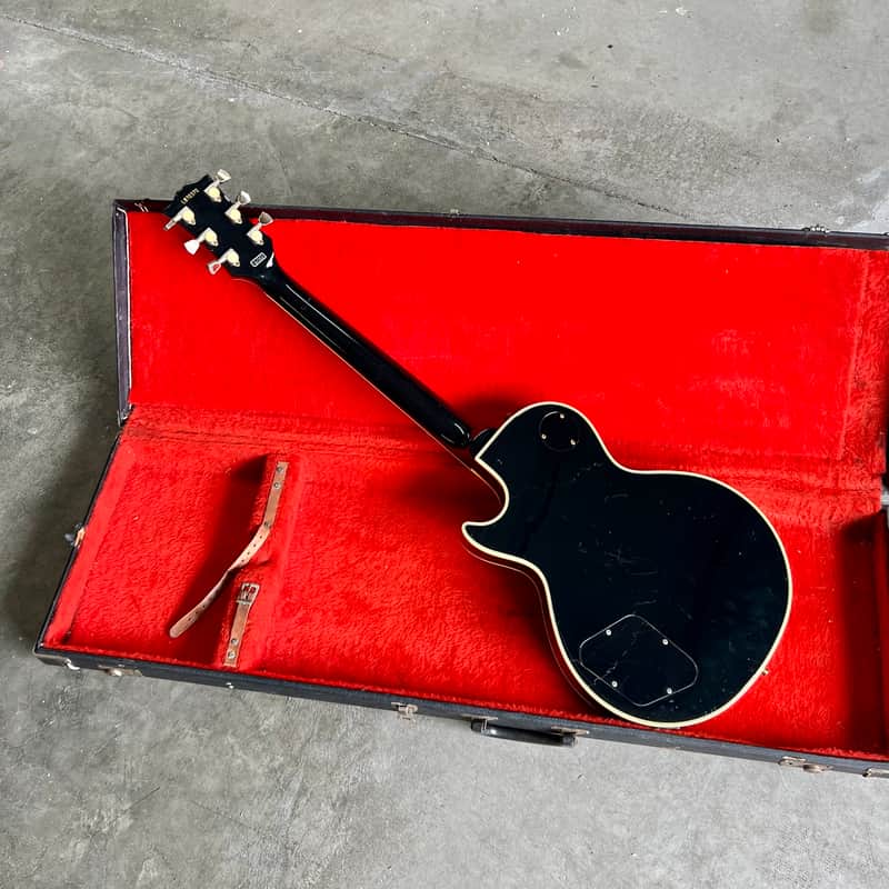 Greco EG-600 Custom 1987 Black beauty original vintage MIJ Fuji