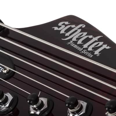 Schecter Reaper-7 Elite Multiscale Blood Burst image 13