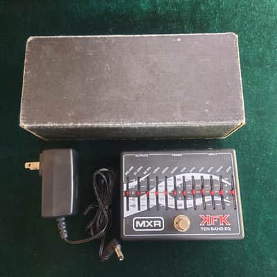 MXR KFK-1 Ten Band EQ Kerry King Signature with Box & Power Supply Rare Discontinued image 2