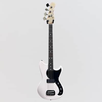 G&L Tribute Series Fallout 4 String Short Scale Electric Bass Guitar - Olympic White image 8