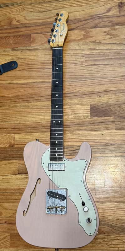 Fender American Professional II Telecaster Thinline Shell Pink *partscaster*