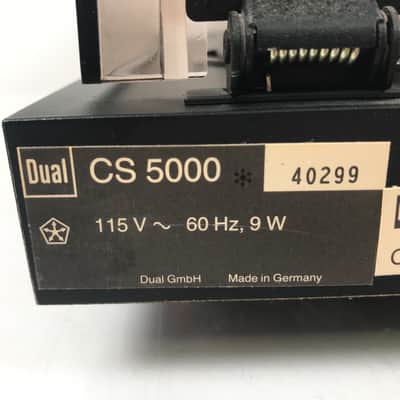 Dual CS-5000 Turntable Belt Drive Quartz Controller image 6