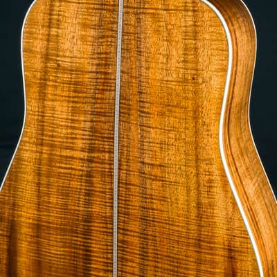 Martin D-41 Custom Premium Flamed Koa and Adirondack Spruce Amber Burst with Paua Pearl NEW image 16