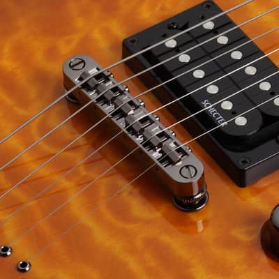 Schecter Omen Extreme-6 RH Electric Guitar - Vintage Sunburst (2024) image 3