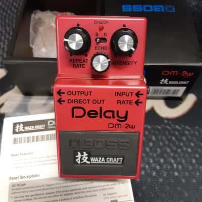 Boss DM-2W Delay Waza Craft DEC 2014 MIT with BOX image 1