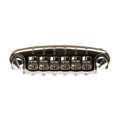 Graph Tech BLACK Nickel GHOST Piezo Wraparound Bridge NVW ResoMax imagen 2